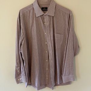 Club room men’s dress shirt. Size 18 34/35.